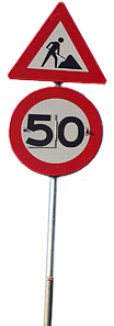 Verkeersborden rijlessen